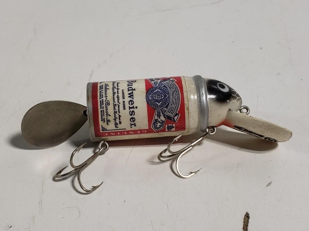 Vintage Budweiser fishing lure