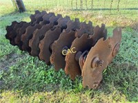 2pc 9Disc parts for disc plow