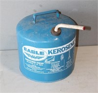 5-gallon Metal Kerosene Can - 1/3 Full