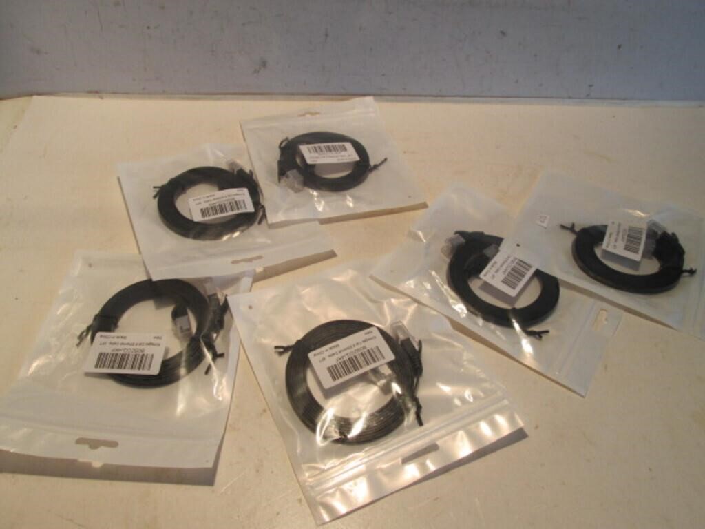 LOT NEW 6FT ETHERNET CABLES