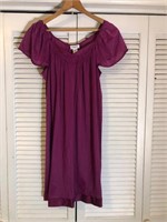 VINTGE SHADOWLINE NIGHTGOWN DRESS SMALL