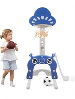 $68 Basketball Hoop for Kids 4 in 1 Sports