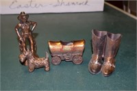 Bronzed Cast Metal Souvenirs