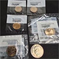 8 U.S. $1 COINS