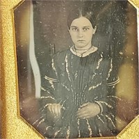 Antique Daguerreotype Photograph - Teen Aged Girl
