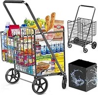 Extra Large Shopping Cart For Groceries, 450lbs