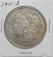 1921-D Morgan Dollar