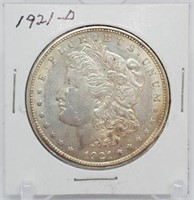 1921-D Morgan Dollar