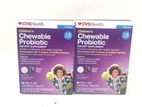 Brand New CVS Children’s Chewable Probiotic Lot.