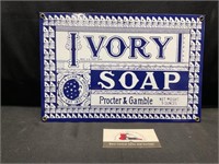 Ivory Soap enamel sign