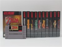 Super Nintendo Game Lot - Zelda + More!