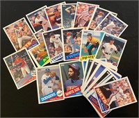 Large 1984 Topps Baseball Cards