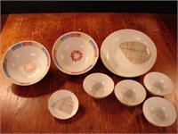 Chinese porcelain grouping