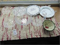 Assorted Glass Plates, Bowls and Platters NO SHIP