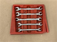 Snap-on Standard set 6 pt flare nut wrenches