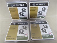 Leupold Rings 4 Sets