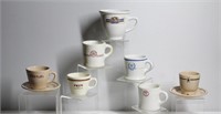 Vintage Hotelware & Nestle Mugs
