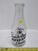 Scarce Evenholme Elmira milk bottle