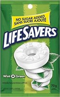 LIFE SAVERS, Green Mint Candy Mints, Bulk Bag,70