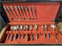 Rogers brothers flatware in old case