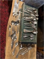 Miscellaneous pieces of flatware most is Rogers