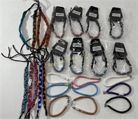 (27) New Various Colorful Bracelets