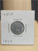1974 India foreign coin