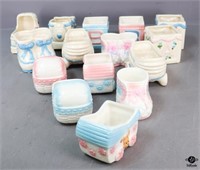 Ceramic Baby Planters / 15 pc