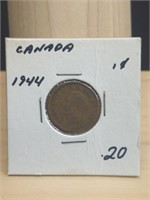 1944 Canada foreign coin