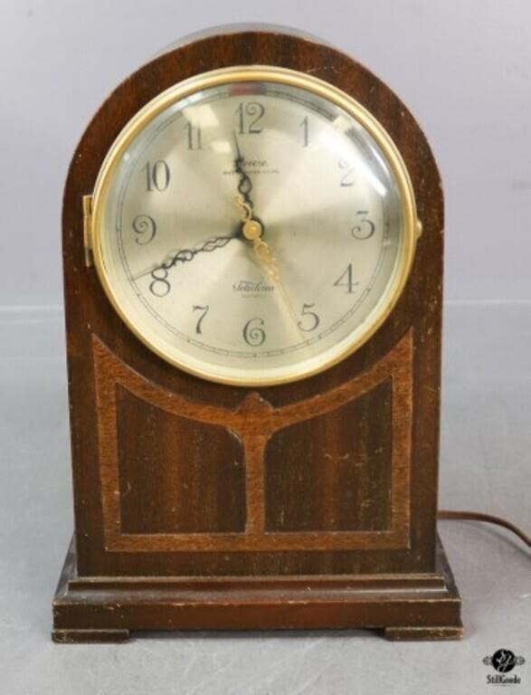 Wood Telechrom Motored Clock