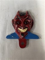 Metal Devil plate topper 4.5?x3.75?