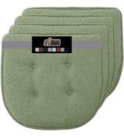 Gorilla Grip Tufted Memory Foam Chair Cushions,