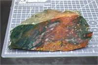 Orbicular Bloodstone, cut, 4 lb 10.4 oz