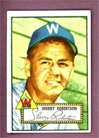 1952 TOPPS BASEBALL # 245 SHERRY ROBERTSON