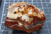 Crazy Lace agate, Mexico, cut, 4.4 oz