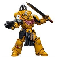 Warhammer 40K: Imperial Fists Lieutenant with Powe