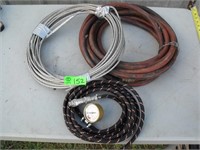 Braided Cable, Air Hose, Piston Tire Pump
