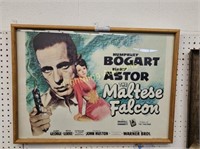 "THE MALTESE FALCON" FRAMED POSTER