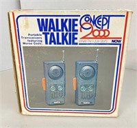 Vintage Concept 2000 Walkie Talkie Set