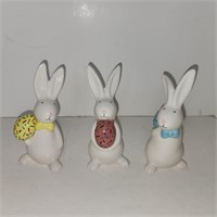 Ceramic Easter Bunny Decor