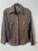 Vtg 50s/60s Penneys Glenbrooke Button Up Shirt