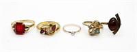 5 Gemstone Fashion Rings