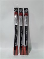 New Lot of 3 All Season Windshield Wipers 22"