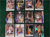 (12) Sacramento Kings Basketball Cards-Brad Miller