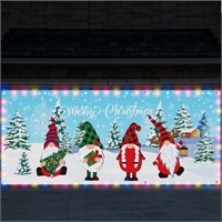 7 x 16 ft Christmas Garage Door Banner Christmas G