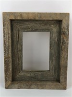 Hand crafted barn wood frame, 10.25" x 12.25",