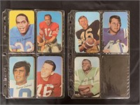 1970 Topps Super Football Card Lot.