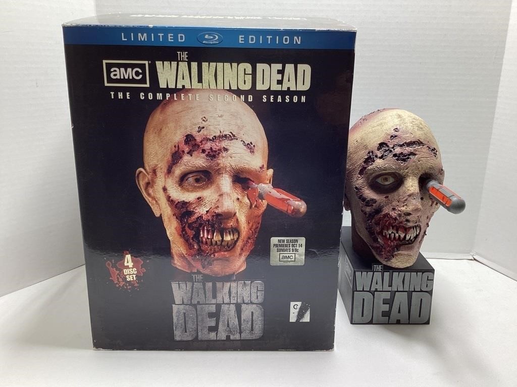 The Walking Dead Zombie Head Disk Holder