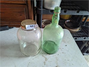 Green Jar & Other Jar