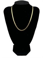14k Gold Flat Link 3.5mm Chain